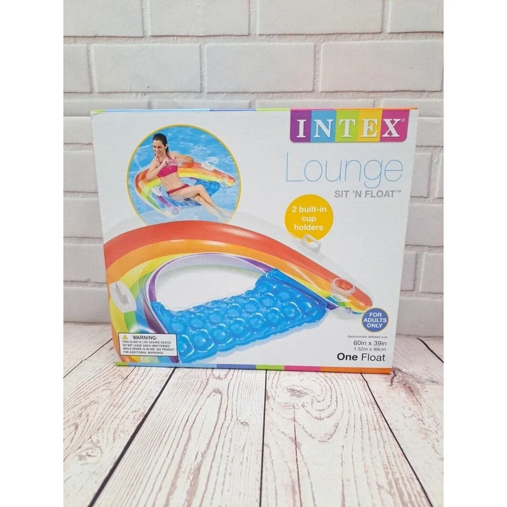 NIB Intex Sit N' Float 60 x 39